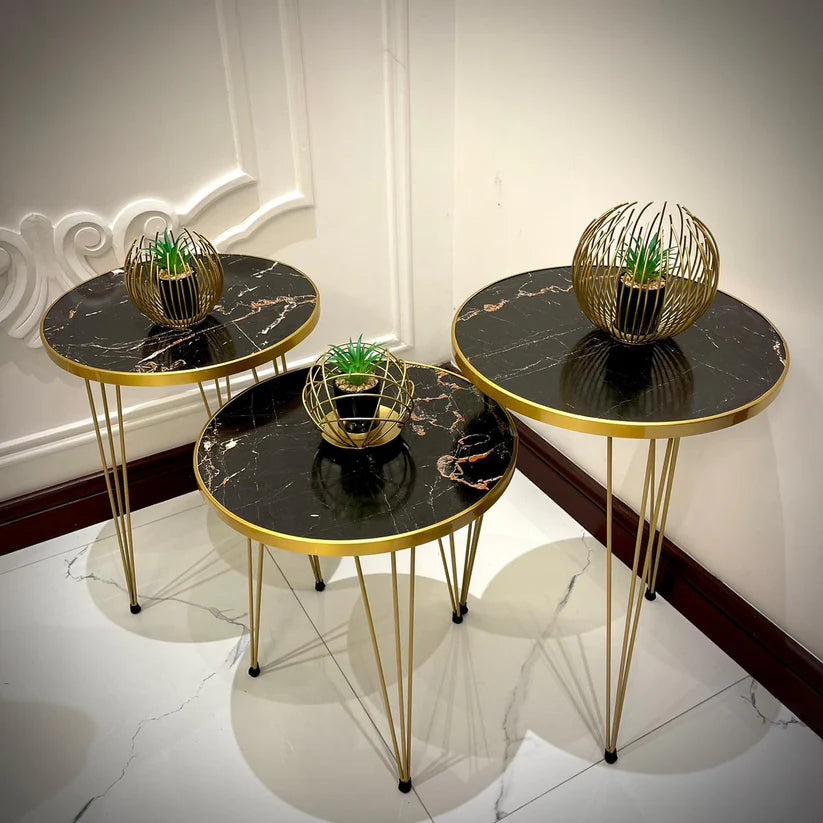 Modern Nesting Coffee Tables – Set of 3 Stylish End & Side Tables